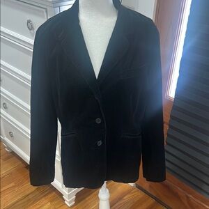 Lauren Jeans Company Ralph Lauren Black corduroy Blazer